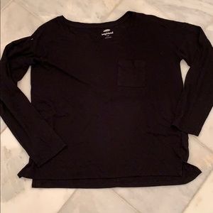 Leopard/black size large top